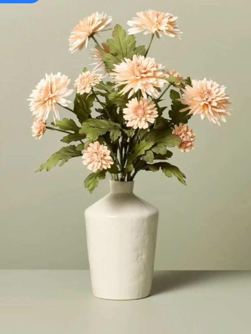NWOT Hearth & Hand Orange Daisy Flower Arrangement - Picture 2 of 7